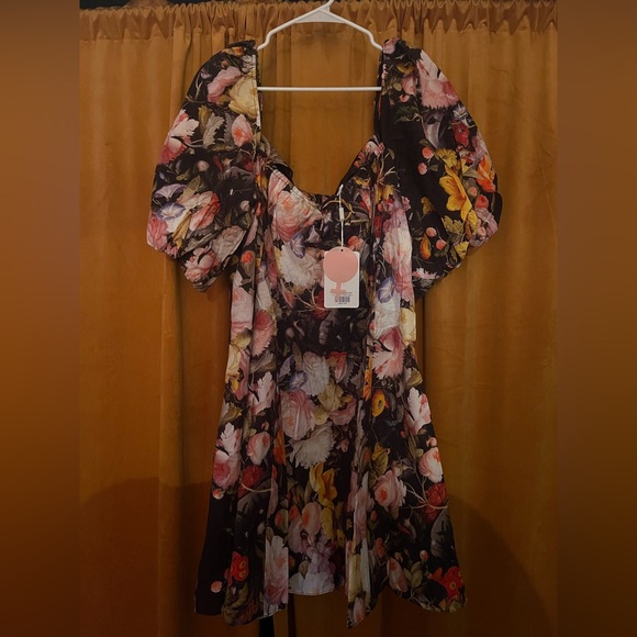 Selkie Fête des Fleurs Mini Day Dress 4x NWT - Picture 6 of 6